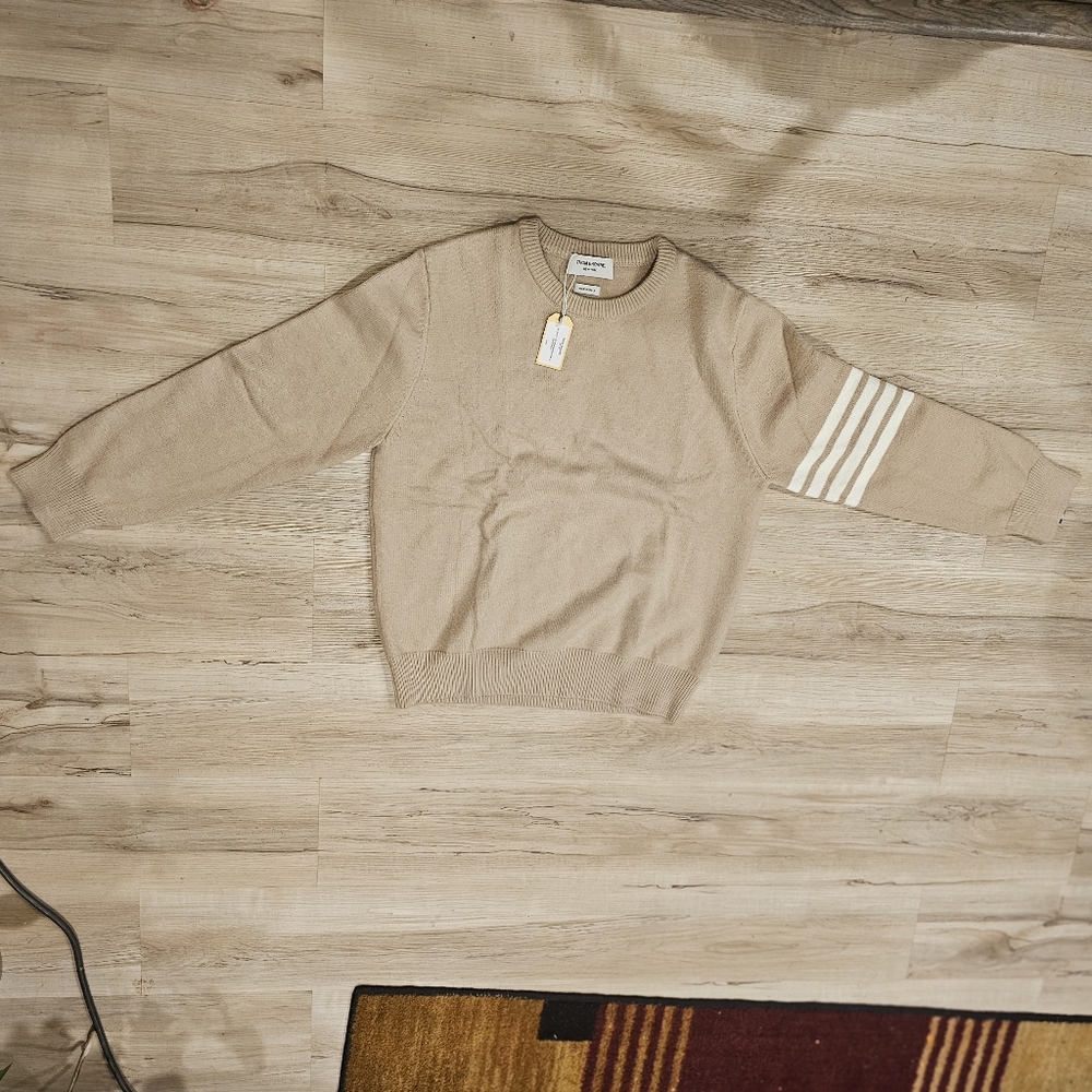 Thom Browne Four Bar Stripe Sweater